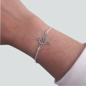 Pulsera de nudo de brujas.