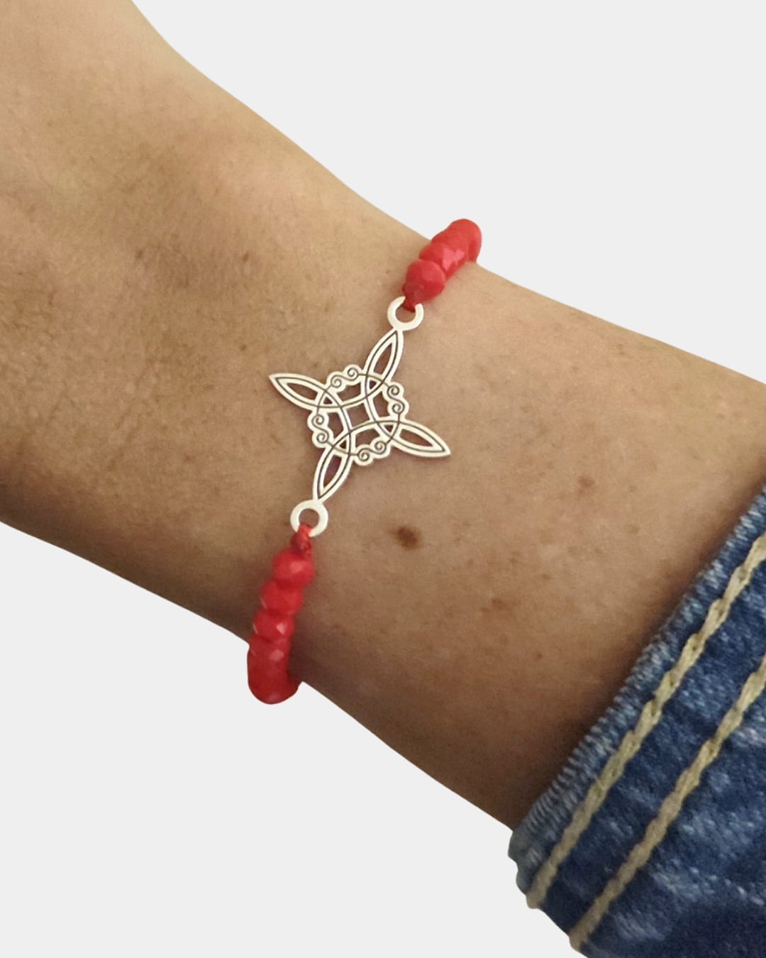 Pulsera unisex de nudo de brujas