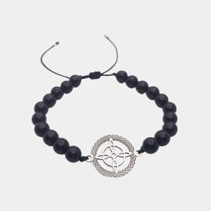 Pulsera con nudo de brujas