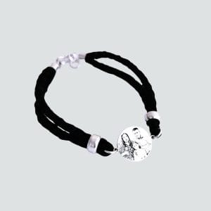 Pulsera con foto grabada