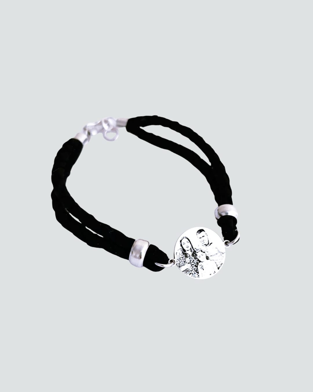 Pulsera con foto grabada