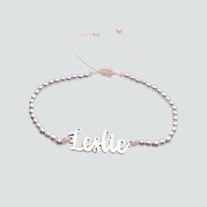 Pulsera con nombre