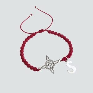 Pulsera de nudo de brujas personalizada.