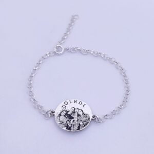 Pulsera con fotografía.