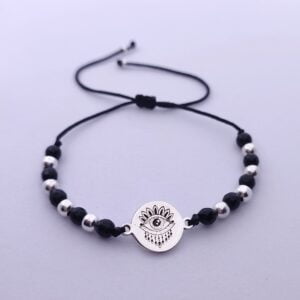 Pulsera con ojo atrapasueños