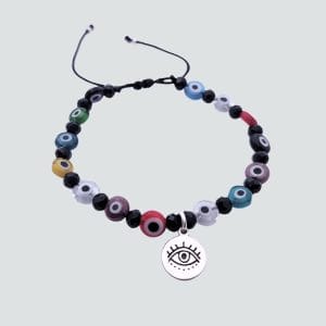 Pulsera de ojos turcos y dije de ojo protector