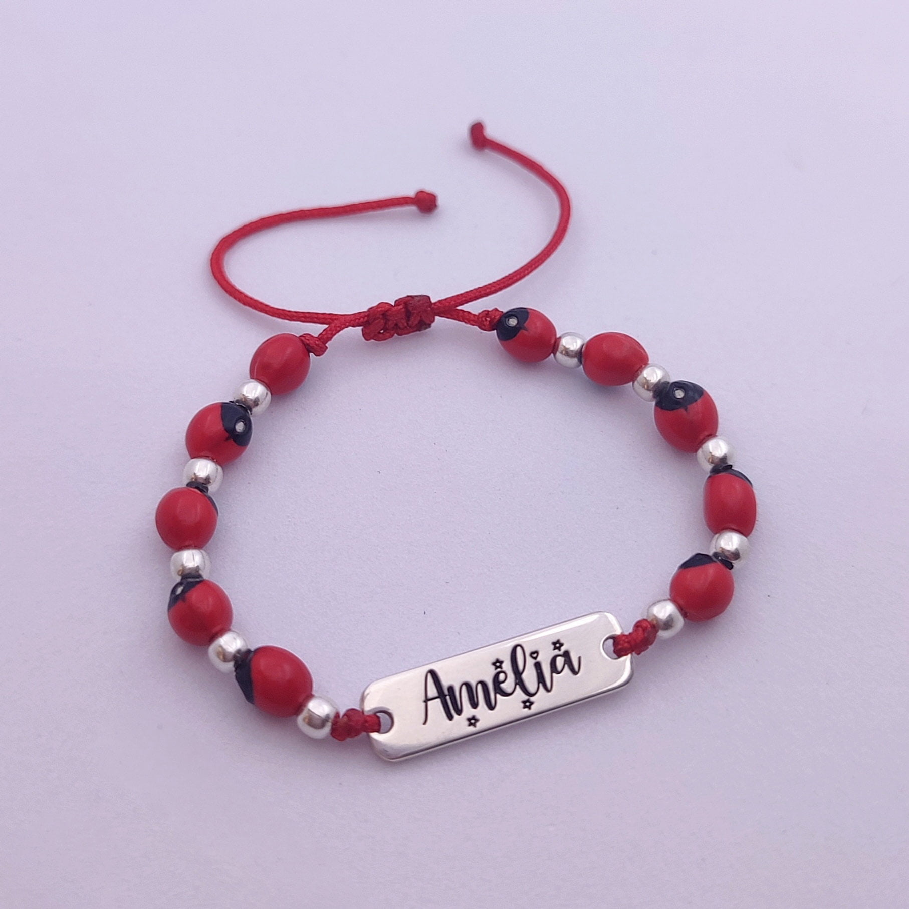 Pulsera con nombre
