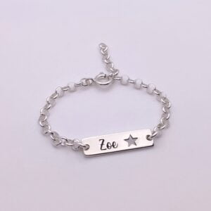 Pulsera personalizada para niña
