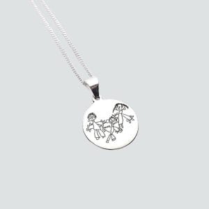 Dibujo en collar