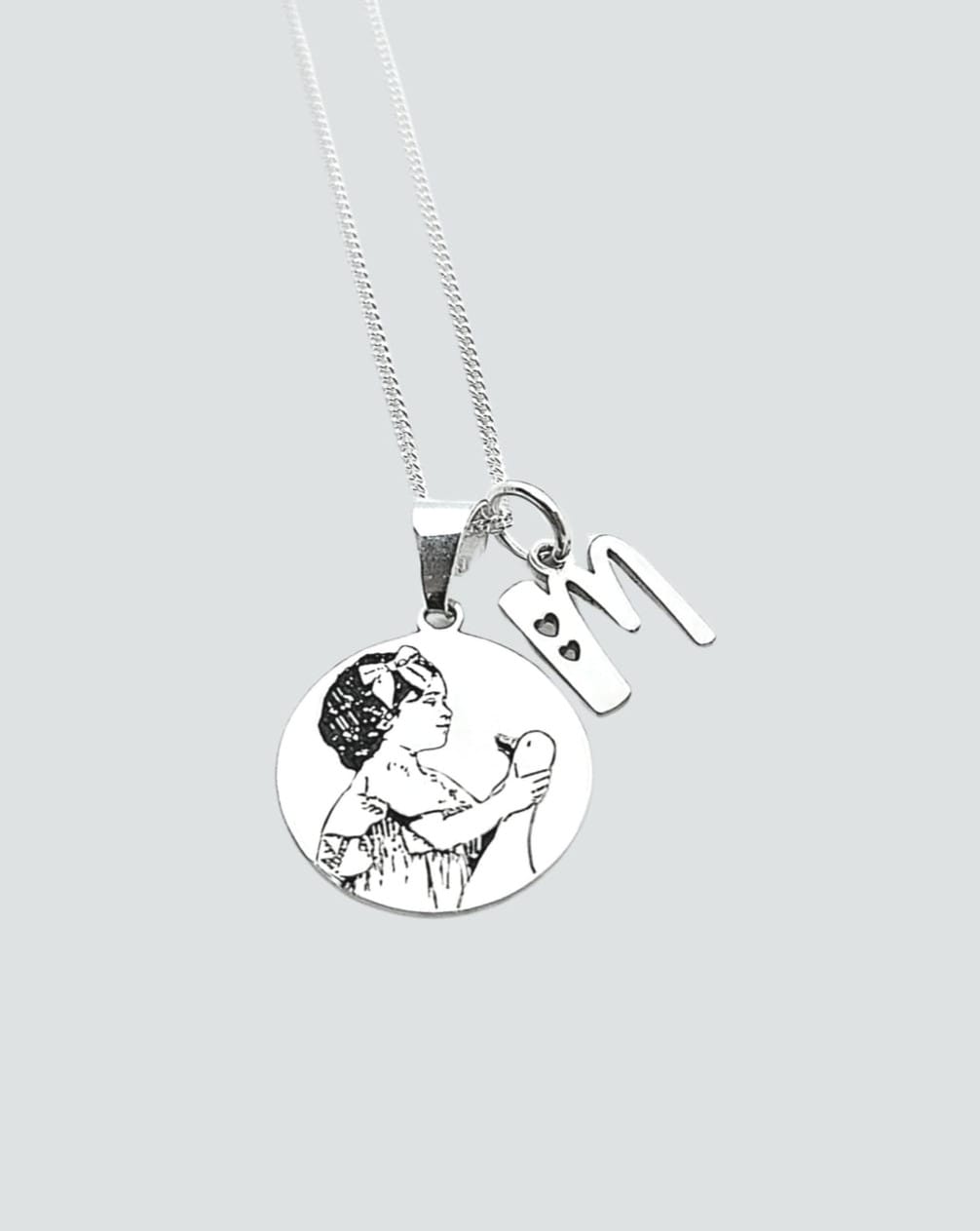Collar de fotografía e inicial