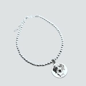 Pulsera para mujer con fotografía grabada